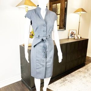 CALVIN KLEIN grey dress